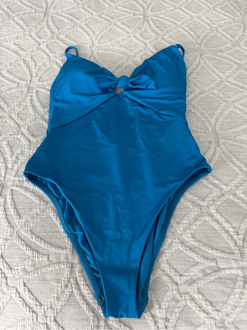 Trina Turk Teal One-Piece Swimsuit